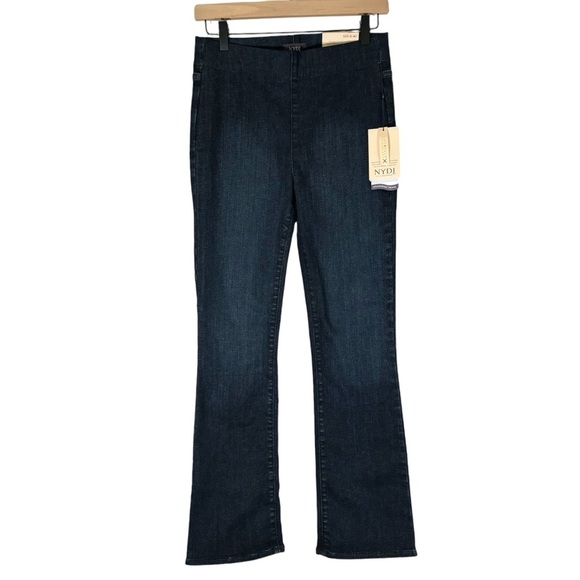 NYDJ Spanspring Pull-On Slim Bootcut Jeans-Kenzie Women's Size Small NEW - Picture 2 of 14